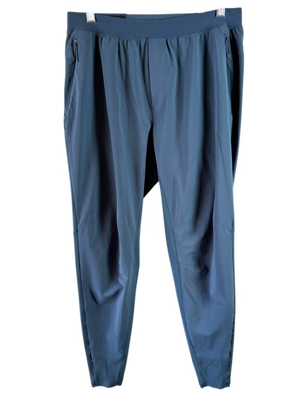 Lululemon Surge Jogger Blue Tapered Athletic Pants Zip Pocket 31x28.5